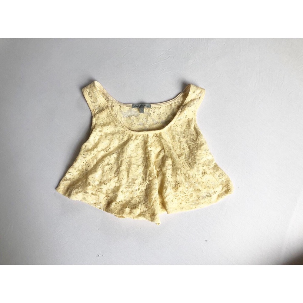Laced crop top